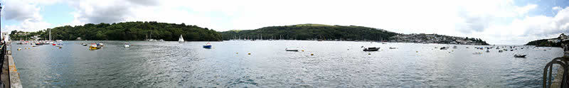 Fowey Harbour Panorama - Photo by Mat Connolley