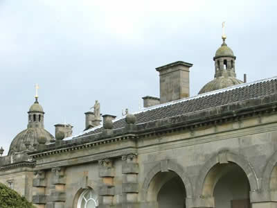 Roof Detail from Houghton Hall Photo © Rob Shephard 2008