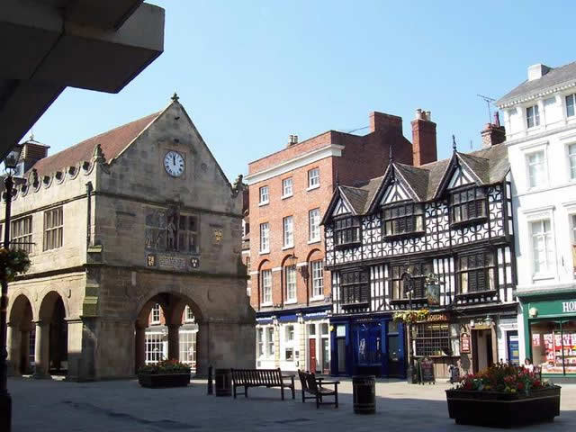 Old Shrewsbury Market Hall - photo by Samluke777