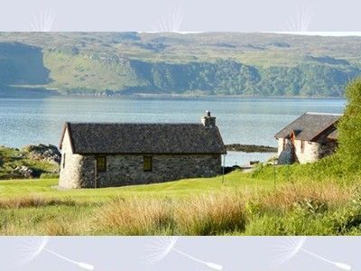 Cottages In Scotland. Highlands of Scotland,