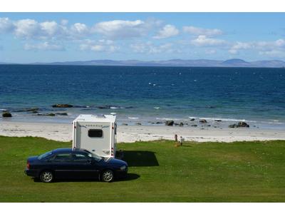Campsite in Tarbert, Scotland Campsite in Argyll and Bute, Scotland