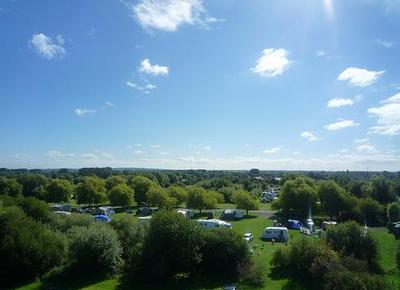 Campsite in Witney Oxford, England Campsite in Oxfordshire, England