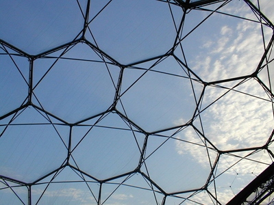Inside the Dome of the Eden Project