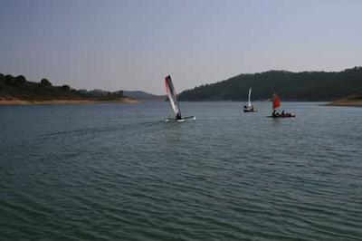 Sailing in Santa Clara a Velha, Portugal Sailing in Beja, Portugal