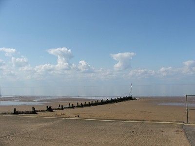 Beach in Hunstanton, England Beach in Norfolk, England