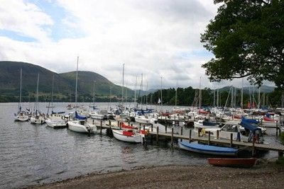 Sailing in Watermillock, England Sailing in Cumbria, England