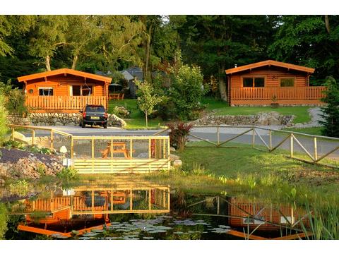 Lochanview Log Cabins Kippford Dalbeattie Holiday Cottage Dumfries A